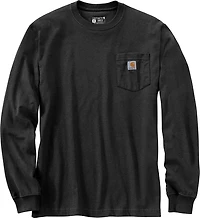 Carhartt Men's Loose Fit Heavyweight Pocket Deer Graphic Long Sleeve T-shirt