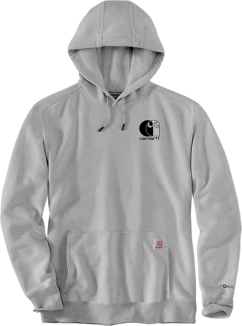 Carhartt Men's Fast Dry Force Logo Hoodie