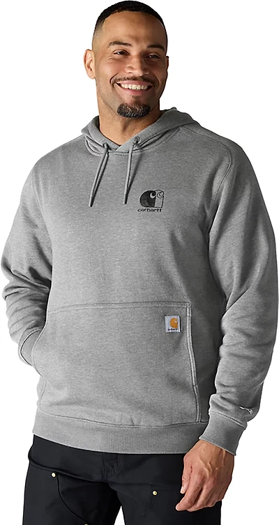Carhartt Men's Fast Dry Force Logo Hoodie
