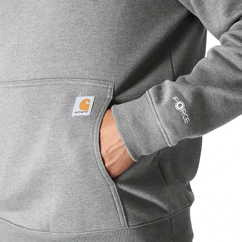 Carhartt Men's Fast Dry Force Logo Hoodie