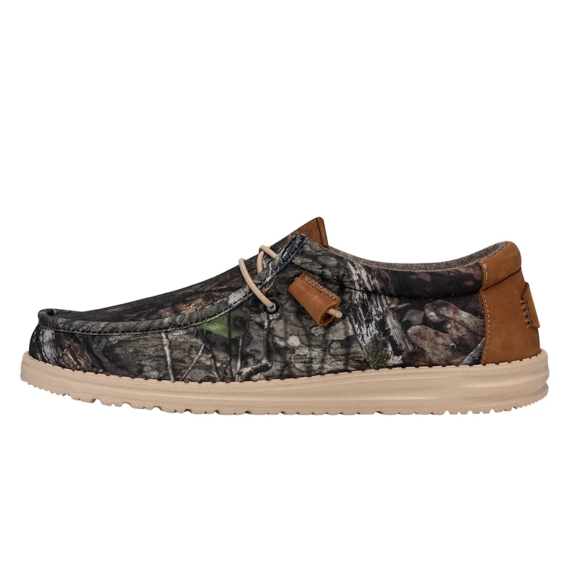 HEYDUDE Men's Mossy Oak CDNA Camo Shoes