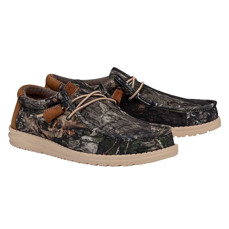 HEYDUDE Men's Mossy Oak CDNA Camo Shoes