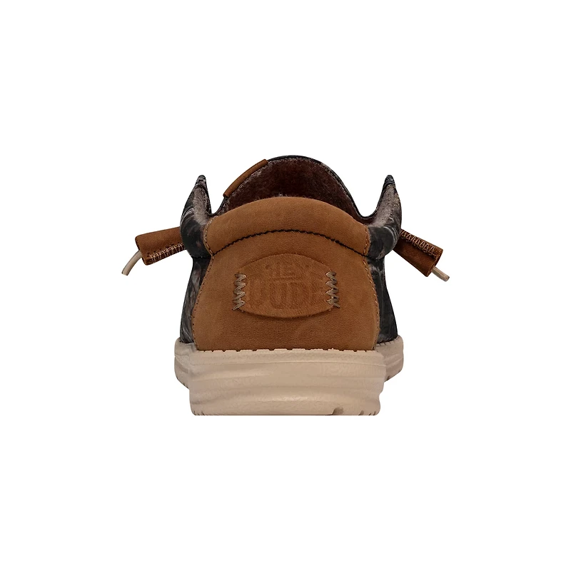 HEYDUDE Men's Mossy Oak CDNA Camo Shoes