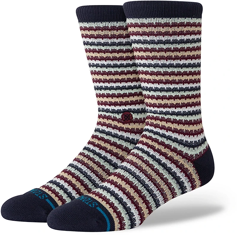 Stance Adults' Chiclets Waffle Knit Crew Socks