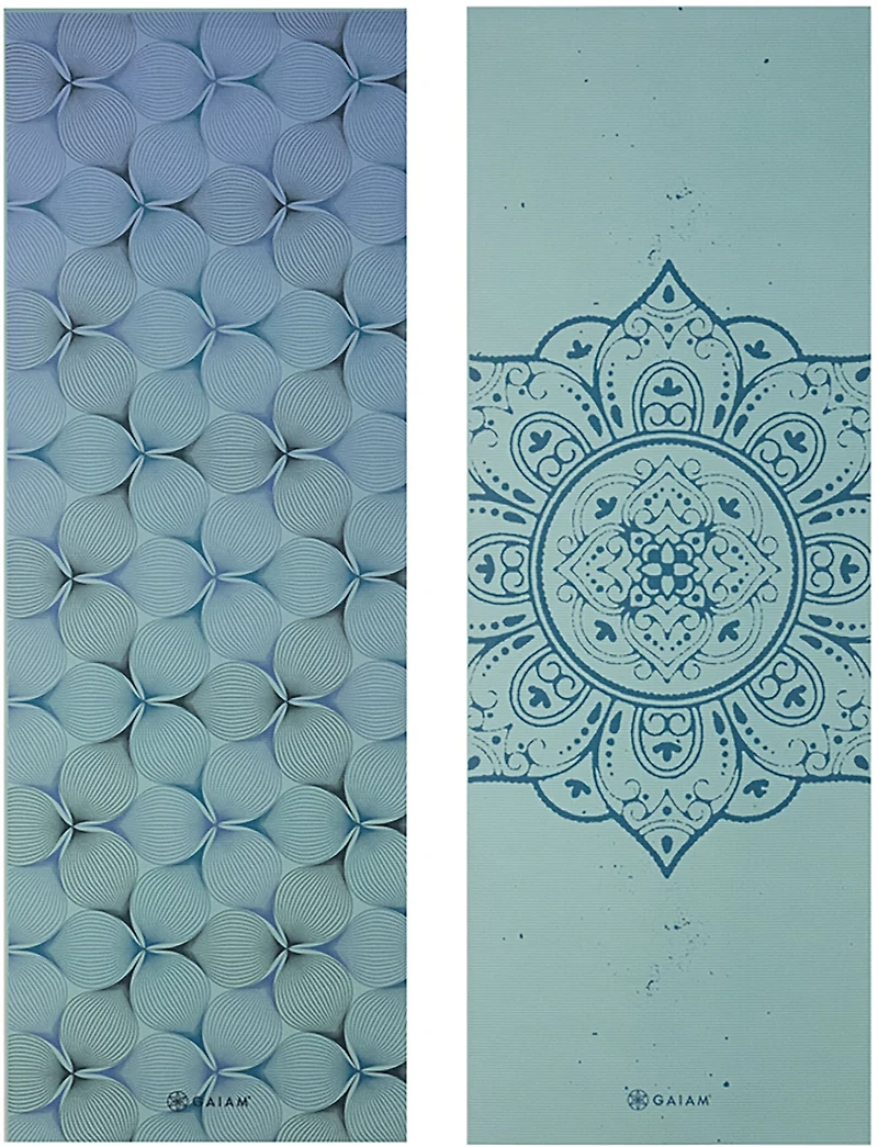 Gaiam Reversible Mystic Sky 24 x 68 0.24 Yoga Mat