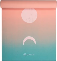 Gaiam Reversible Aubergine Swirl 24 x 68 0.24 Yoga Mat