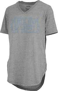 Three Square Women's University of North Carolina Chain-Stitch Startdust Knobi Graphic T-shirt