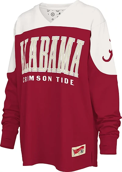 Pressbox Women's Alabama Southlawn Victory Long Sleeve Top