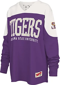 Pressbox Women's LSU Southlawn Victory Long Sleeve Top