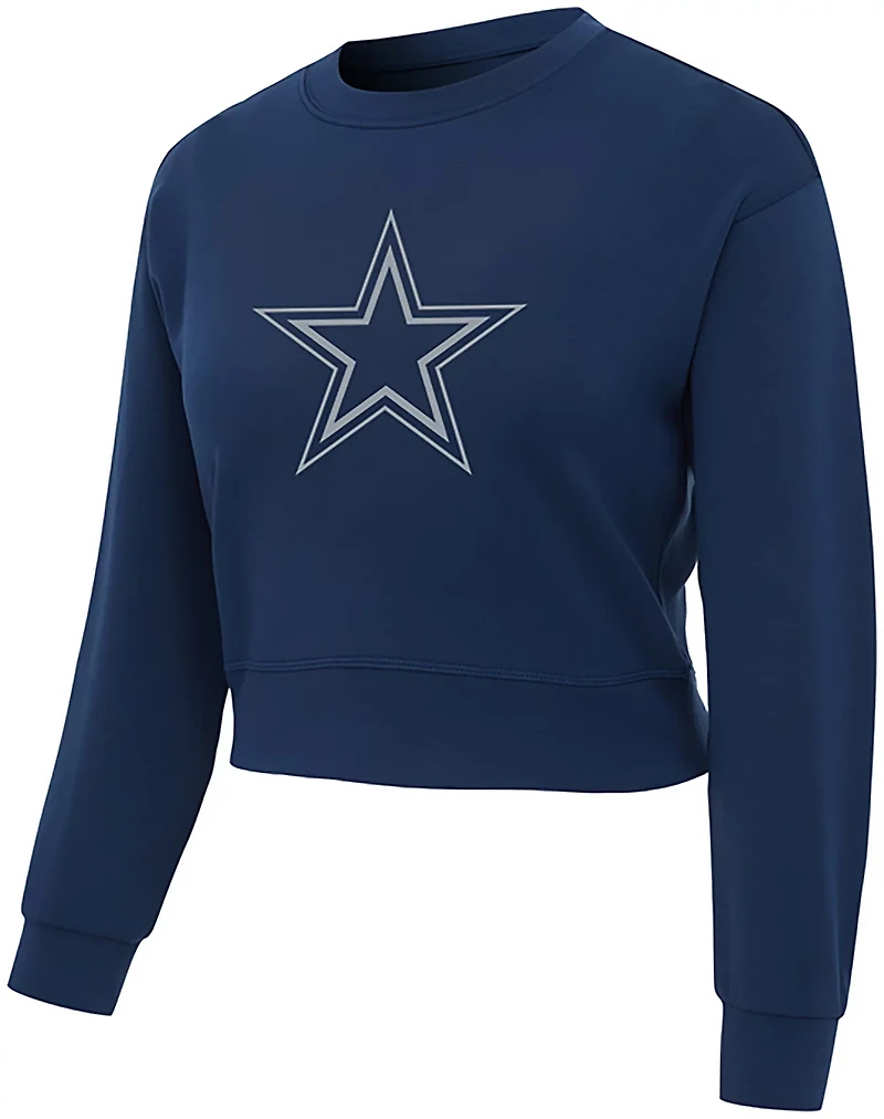 Concepts Sport Women's Dallas Cowboys Darby Long Sleeve Top