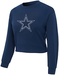 Concepts Sport Women's Dallas Cowboys Darby Long Sleeve Top