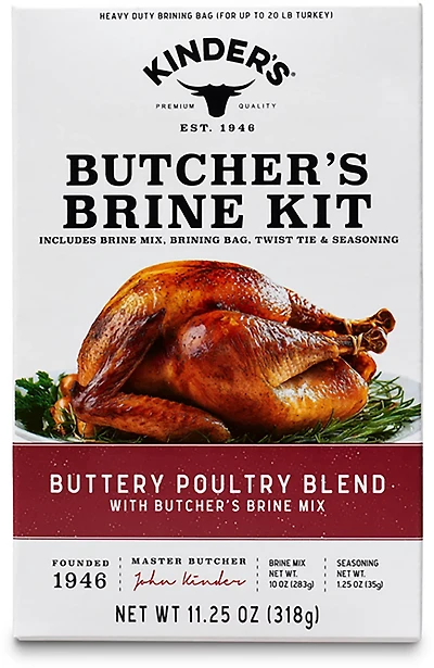 Kinder's Butcher's Brine and Rub Kit