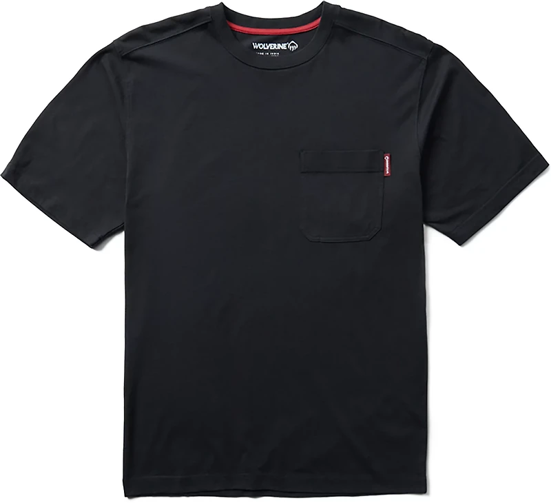 Wolverine Men's Big and Tall Classic Pocket Short Sleeve T-shirt