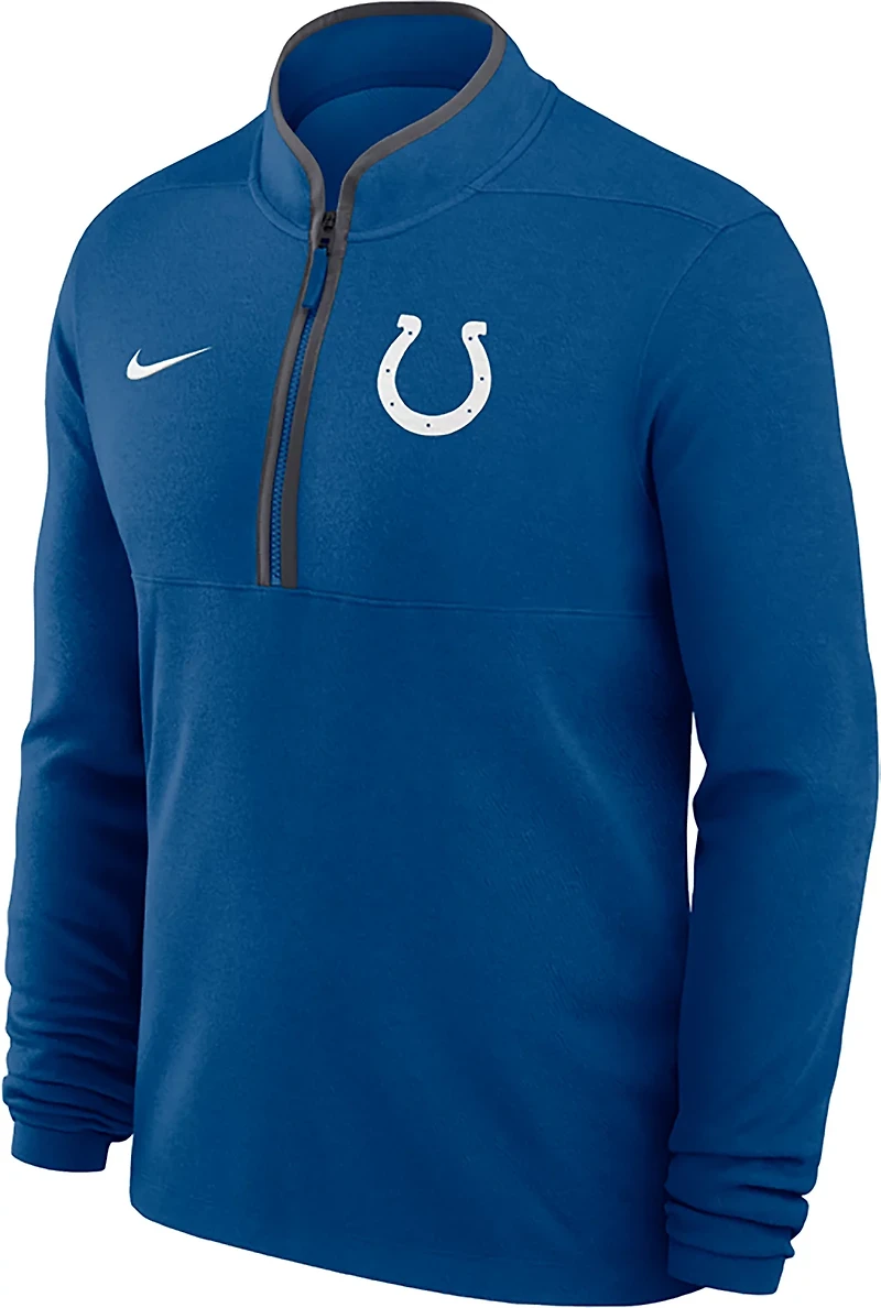 Nike Men's Colts Victory Long Sleeve 1/2 Zip