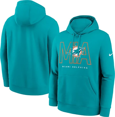 Nike Men's Dolphins Club Long Sleeve Pullover Hoodie