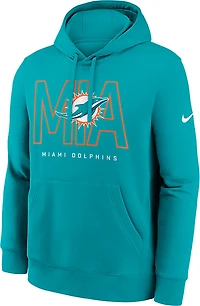 Nike Men's Dolphins Club Long Sleeve Pullover Hoodie
