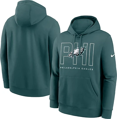 Nike Men's Eagles Club Long Sleeve Pullover Hoodie