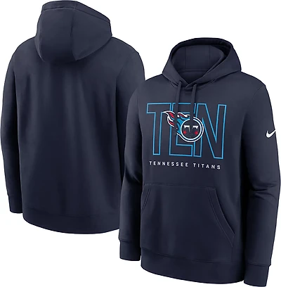 Nike Men's Titans Club Long Sleeve Pullover Hoodie