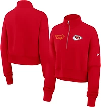 Nike Women's Chiefs Phoenix 1/4 Zip Pullover