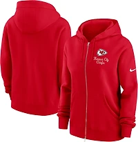 Nike Women's Chiefs Phoenix Rewind Long Sleeve Full Zip Hoodie