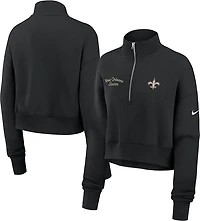Nike Women's Saints Phoenix 1/4 Zip Pullover