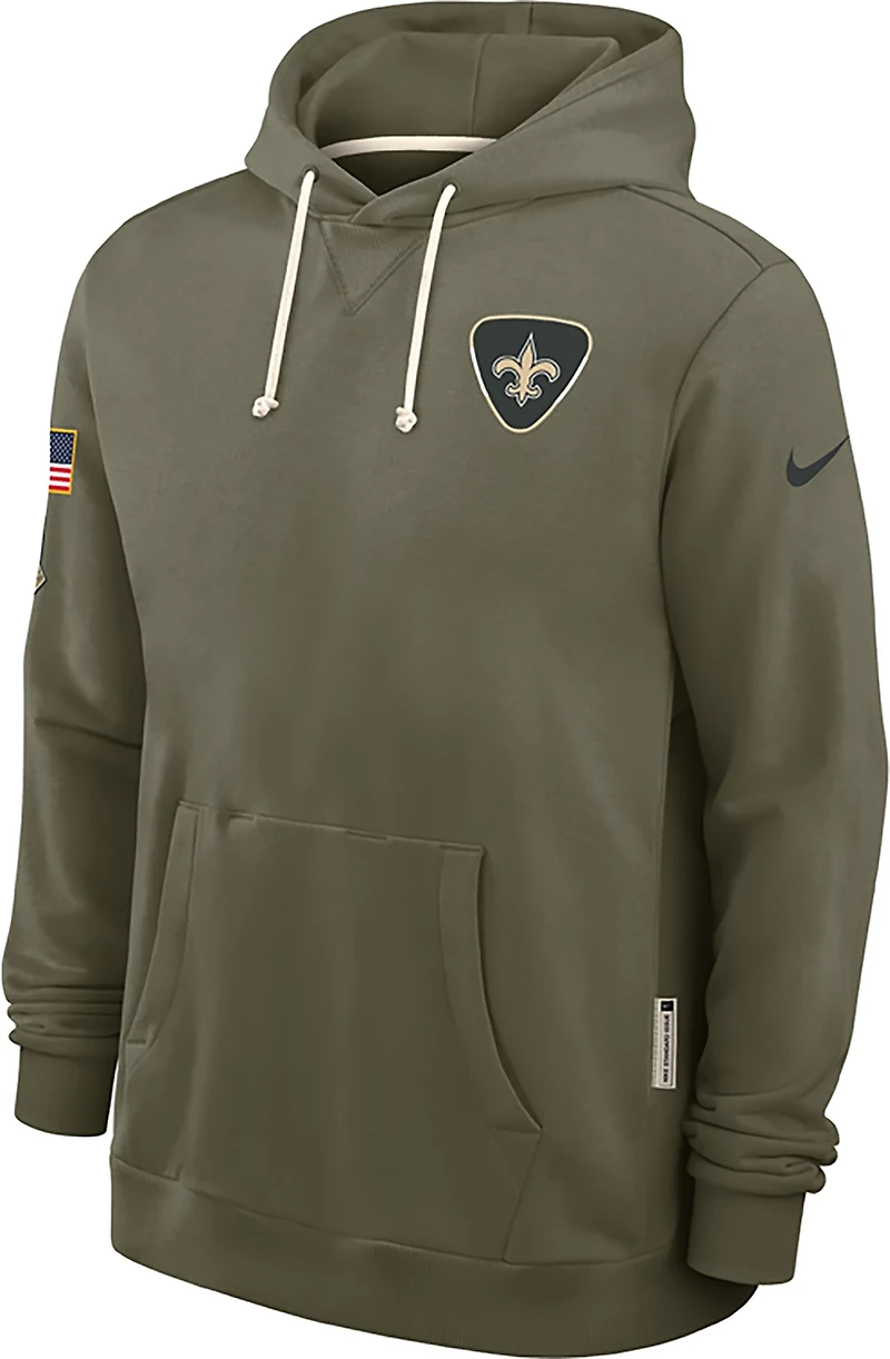Nike Men's Saints Salute to Service Dri-FIT Sideline Long Sleeve Hoodie