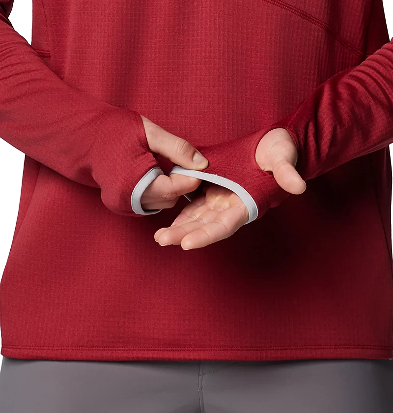 Columbia Alabama Tide Park View Grid Fleece Omni-Wick Half-Zip Jacket