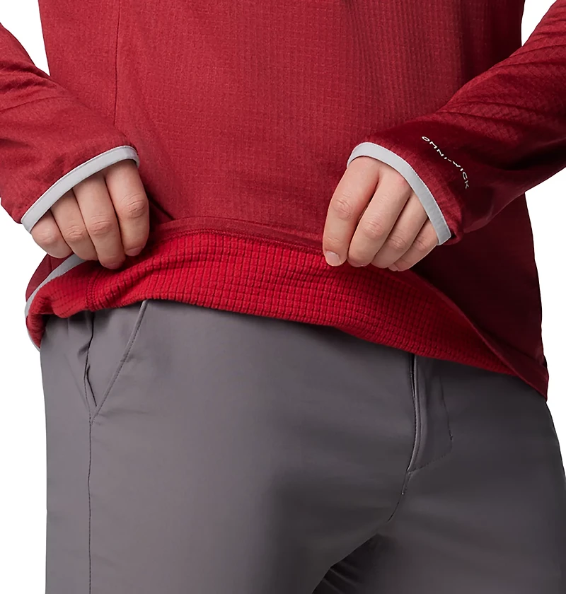 Columbia Alabama Tide Park View Grid Fleece Omni-Wick Half-Zip Jacket