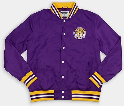 Homefield Men's Louisiana State University Vintage Bomber Jacket