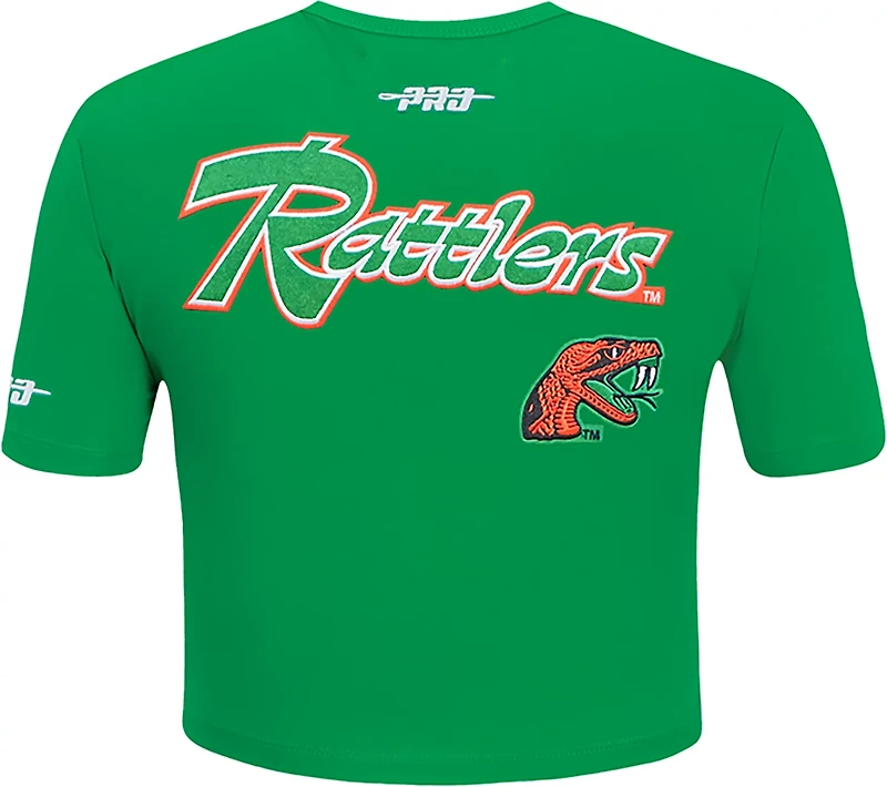 Pro Standard Women's Florida A&M Homecoming Midriff T-shirt