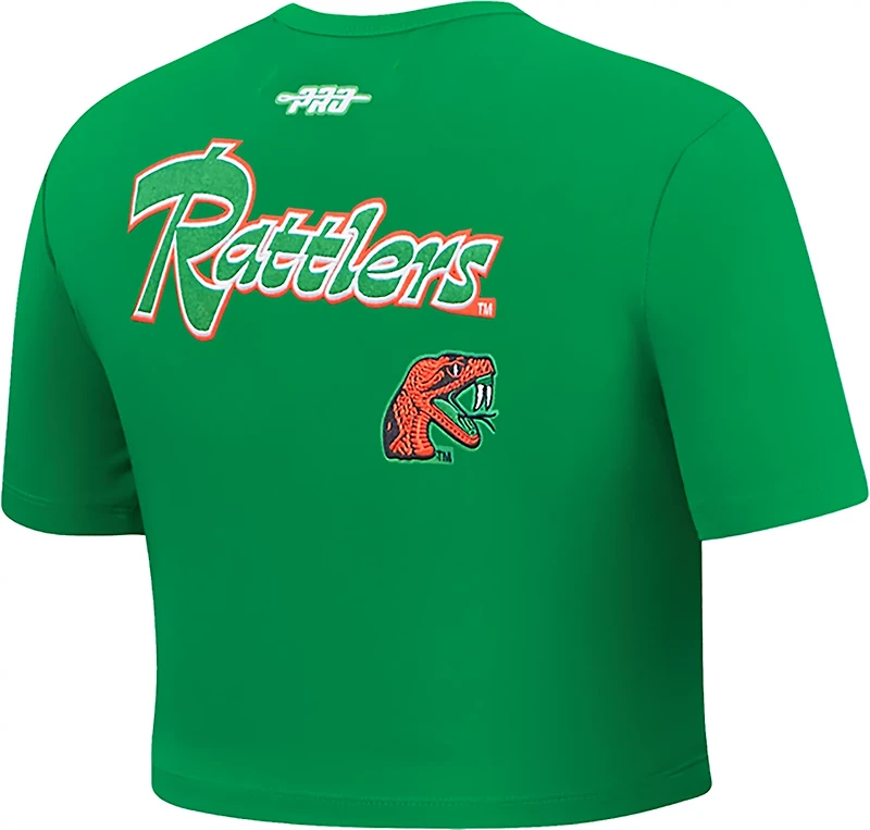 Pro Standard Women's Florida A&M Homecoming Midriff T-shirt