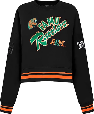 Pro Standard Women's Florida A&M Homecoming Fleece Crew Sweatshirt