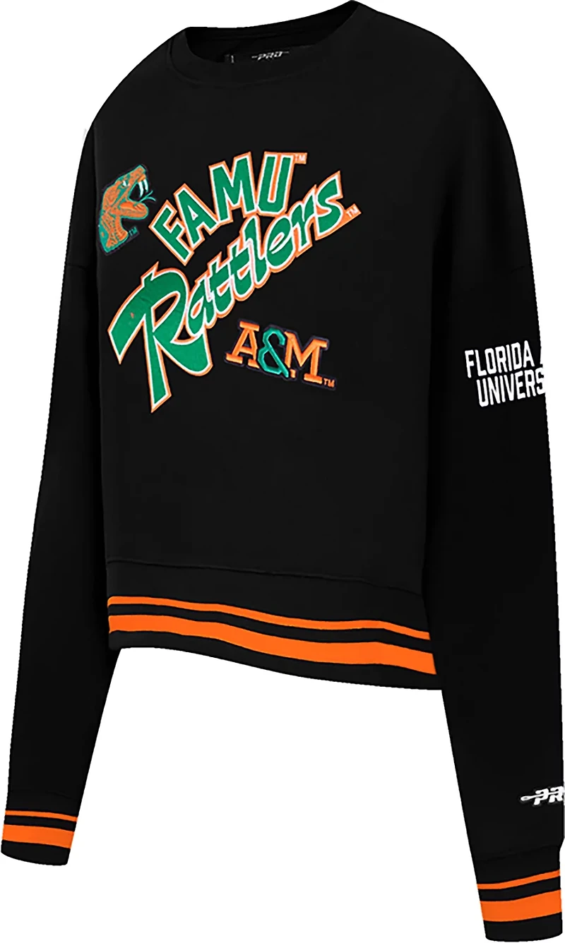 Pro Standard Women's Florida A&M Homecoming Fleece Crew Sweatshirt