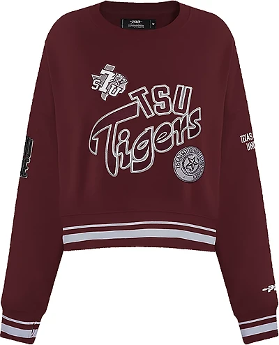 Pro Standard Women's Texas Southern Homecoming Fleece Crew Sweatshirt