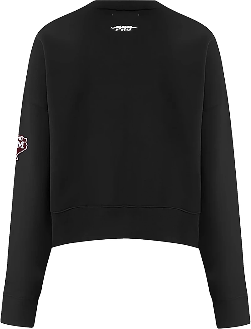 Pro Standard Women's Texas A&M Jewels Fleece Crew Sweatshirt