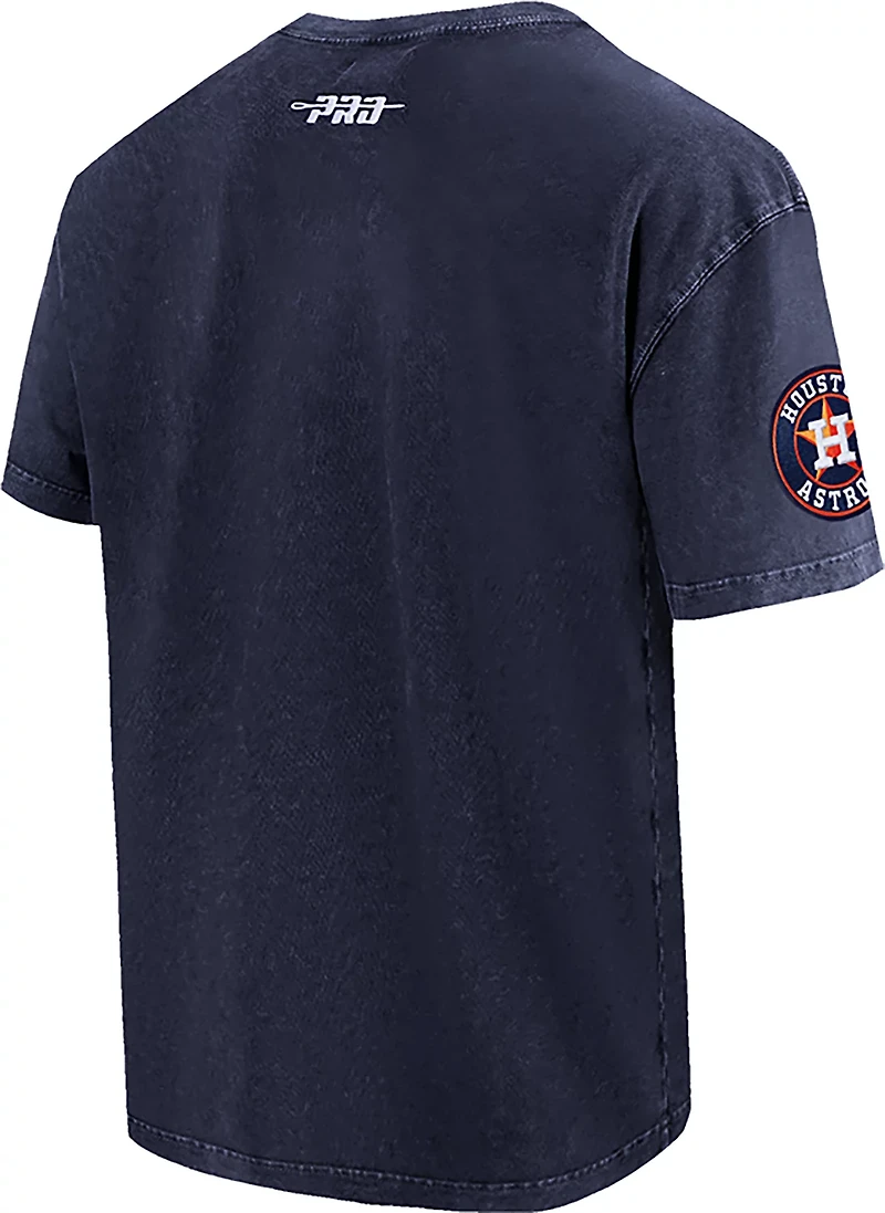 Pro Standard Men's Houston Astros Eternal Skull Enzyme T-shirt
