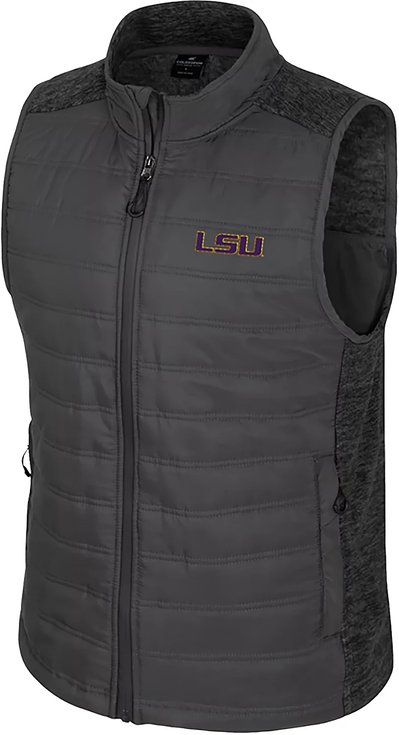 Colosseum Athletics Men's LSU Nightman Puffer Vest