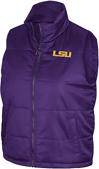 Colosseum Athletics Women's LSU Sylvie Puffer Vest