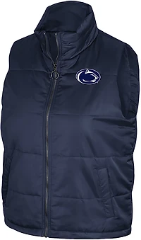 Colosseum Athletics Women's Penn State Sylvie Puffer Vest