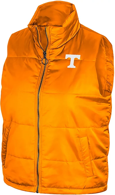 Colosseum Athletics Women's Tennessee Sylvie Puffer Vest