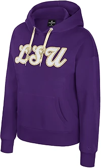 Colosseum Athletics Women's LSU Jazz Club Fleece Hoodie
