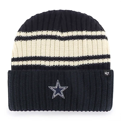 47 Brands Adults' Dallas Cowboys Harbor Stripe Cuff Knit Beanie