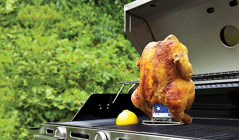 Charbroil Folding Beer Can Chicken Rack