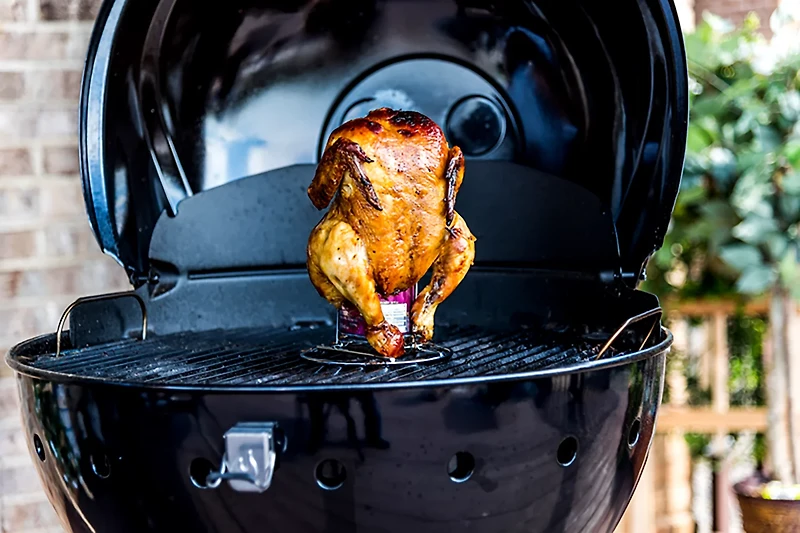 Charbroil Folding Beer Can Chicken Rack