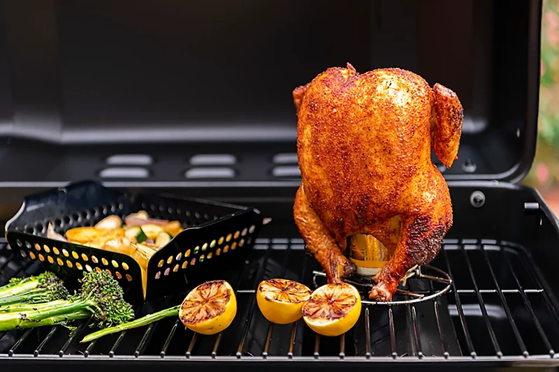Charbroil Folding Beer Can Chicken Rack