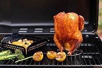 Charbroil Folding Beer Can Chicken Rack