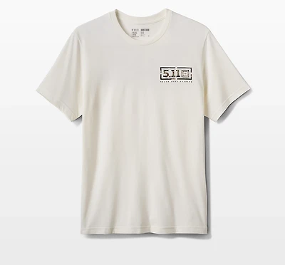 5.11 Tactical Men's Tiger Camo Lockup T-shirt