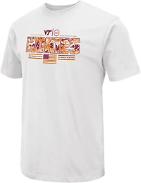 Colosseum Men's Virginia Tech Hokies OHT White Effect Short Sleeve T-shirt