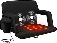 Alpcour Extra Wide Heated Massage Reclining Stadium Seat