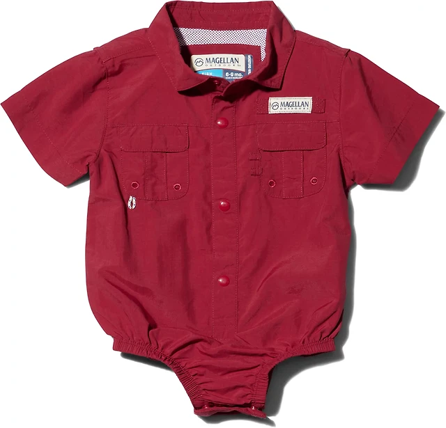 Chemise Garçon Magellan Outdoors Fish Gear Taille L (14-16) Bleu UV Pêche